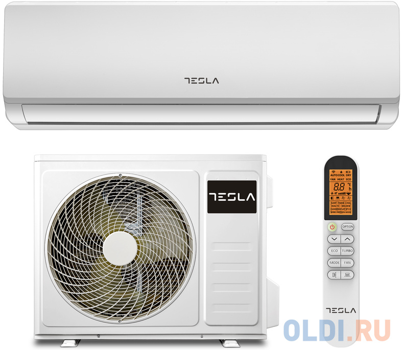 Настенная сплит-система On/Off Tesla TT27X71-09410A, R410A, 9000BTU, A / A в Москвe