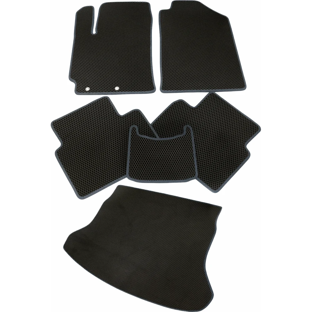 Коврик в салон и багажник для BMW 5 (F10/F11) 2010-2016 седан Vicecar