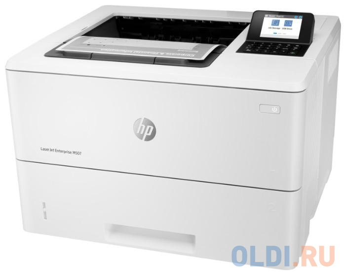 Принтер HP LaserJet Enterprise M507dn  1PV87A  A4, 43 стр/мин, дуплекс, 512Мб, USB, LAN (замена F2A69A M506dn)