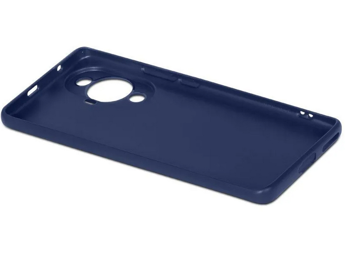 Чехол DF для Huawei Nova 11 Silicone Blue hwCase-138 в Москвe