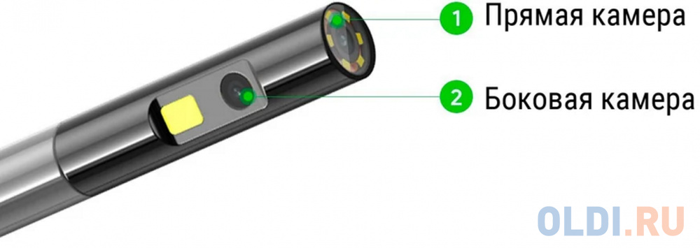JProbe комплект видеоэндоскопа cо сменным зондом с двумя камерами (диаметр 5.0 мм, длина 1.0 м) JDT50100