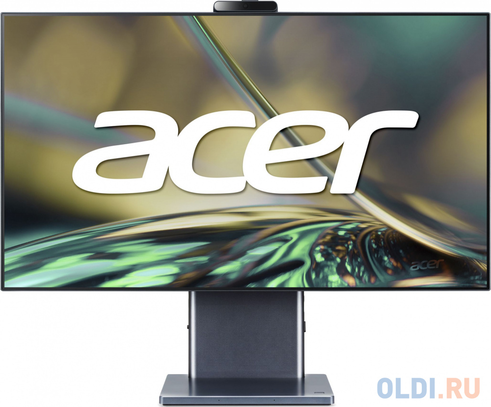 Моноблок Acer Aspire S27-1755 27" WQHD i7 1260P (1.5) 16Gb SSD512Gb Iris Xe CR noOS GbitEth WiFi BT 135W клавиатура мышь Cam серый 2560x1440.27 в Москвe