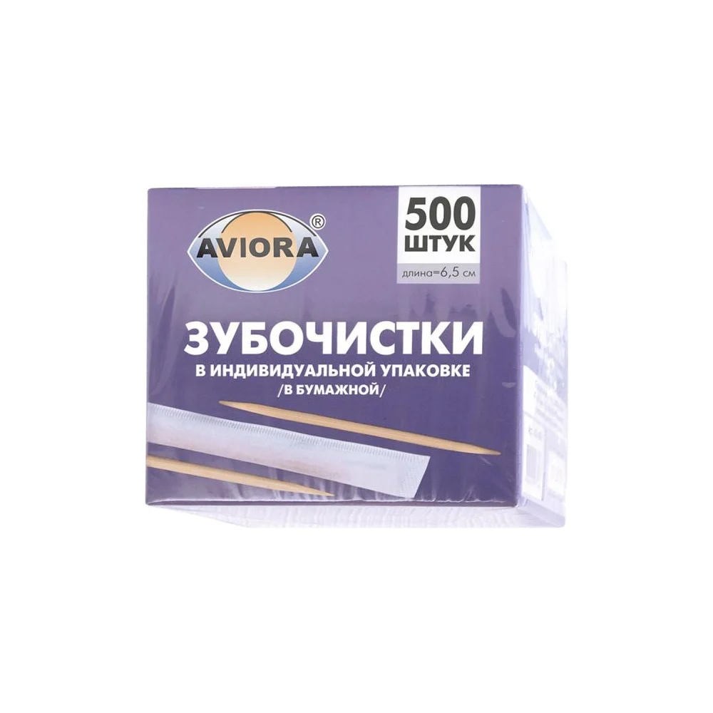 Бамбуковые зубочистки AVIORA