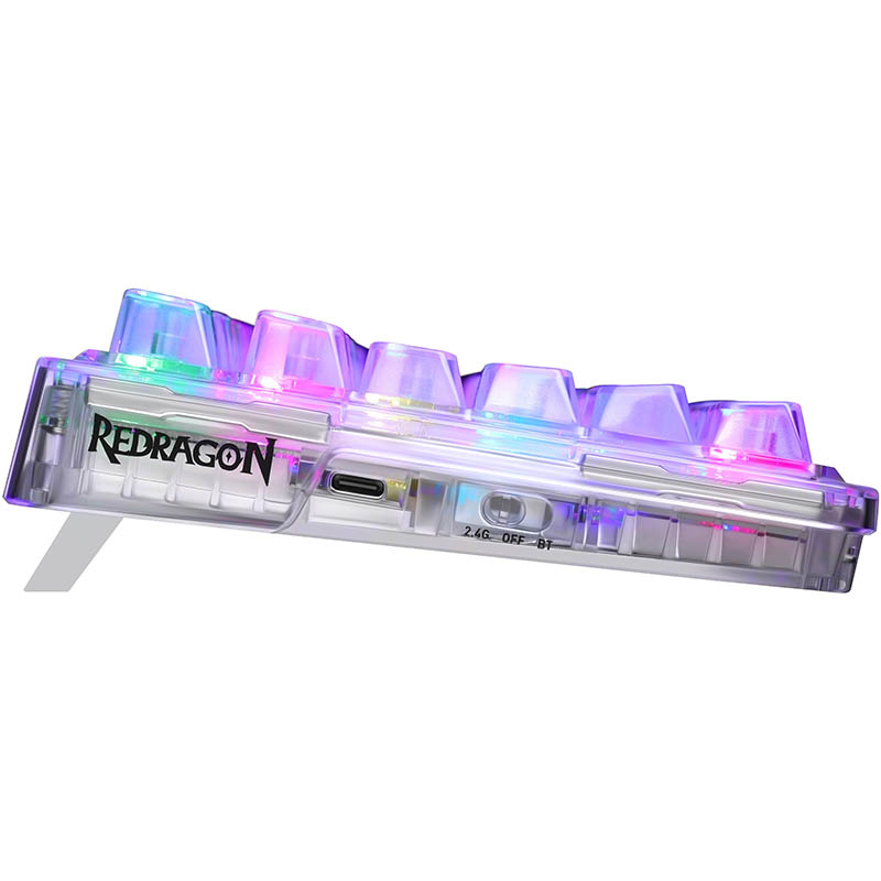 Клавиатура Redragon ELF Pro Transparent-White 71688 в Москвe