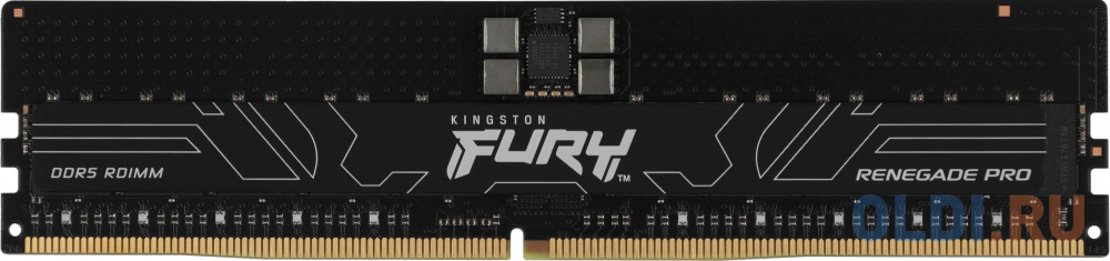 Модуль памяти Kingston 32GB DDR5 6000 FURY Renegade Pro RDIMM Black EXPO ECC Registered DIMM (Single Module) 1RX4 32-38-38 1.35V 288-pin 16Gbit в Москвe