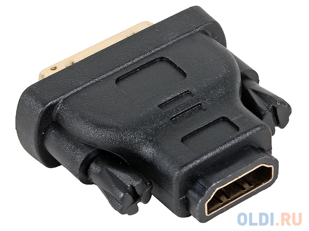 Переходник Aopen HDMI 19F to DVI-D 25M позолоченные контакты <ACA312