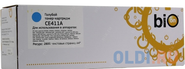 Картридж BION CE411A CE411A CE411A CE411A CE411A CE411A 2600стр Голубой в Москвe