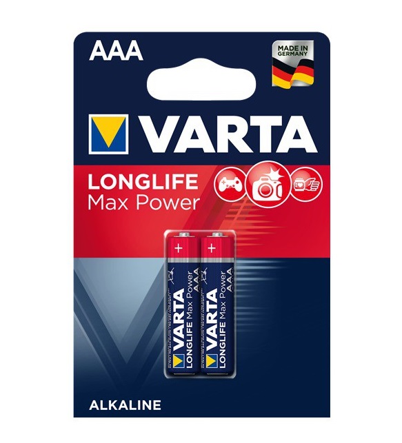 Батарейка Varta Max Power AAA блистер 2шт.
