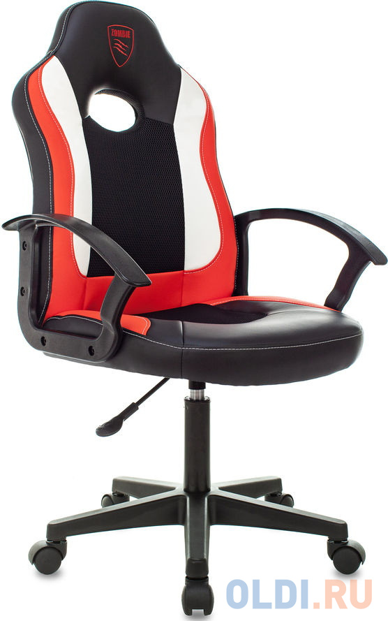 Кресло для геймеров Zombie 11LT чёрный красный