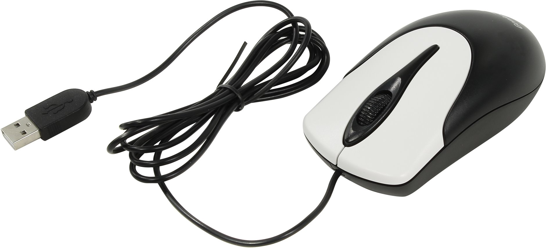 Мышь проводная Genius NetScroll 100 V2 Black-Grey USB, 800dpi, оптическая светодиодная, USB