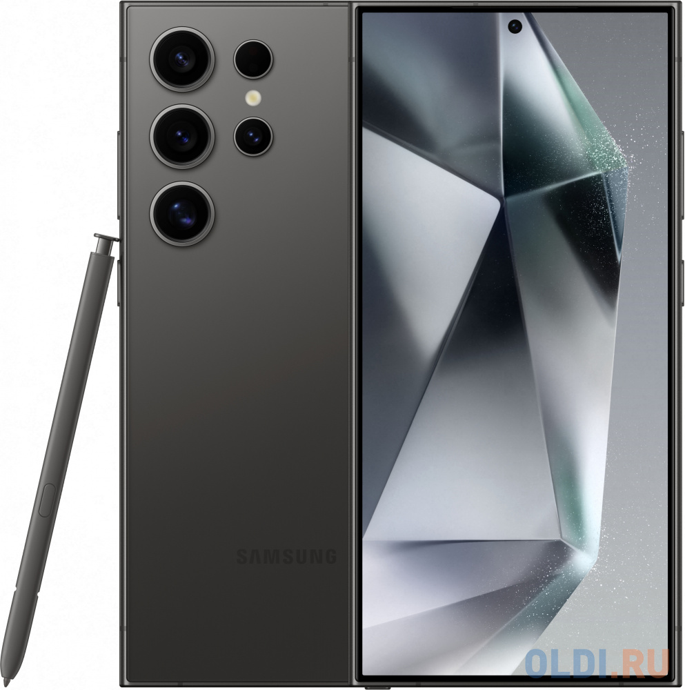 Смартфон Samsung SM-S928B Galaxy S24 Ultra 5G 256Gb 12Gb черный титан моноблок 3G 4G 6.8&quot; 1440x3120 Android 14 200Mpix 802.11 a/b/g/n/ac/ax/be NF