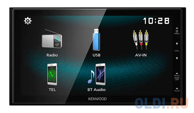 Автомагнитола Kenwood DMX1025BT 2DIN 4x50Вт в Москвe