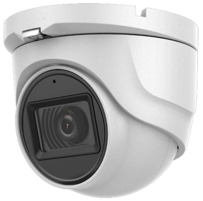 Камера HD-TVI HiWatch DS-T203A 3.6 мм уличная, купольная, 2Мпикс, CMOS, до 25 кадров/с, до 1920x1080, ИК подсветка 30 м, -40 - +60, белый (DS-T203A (B))