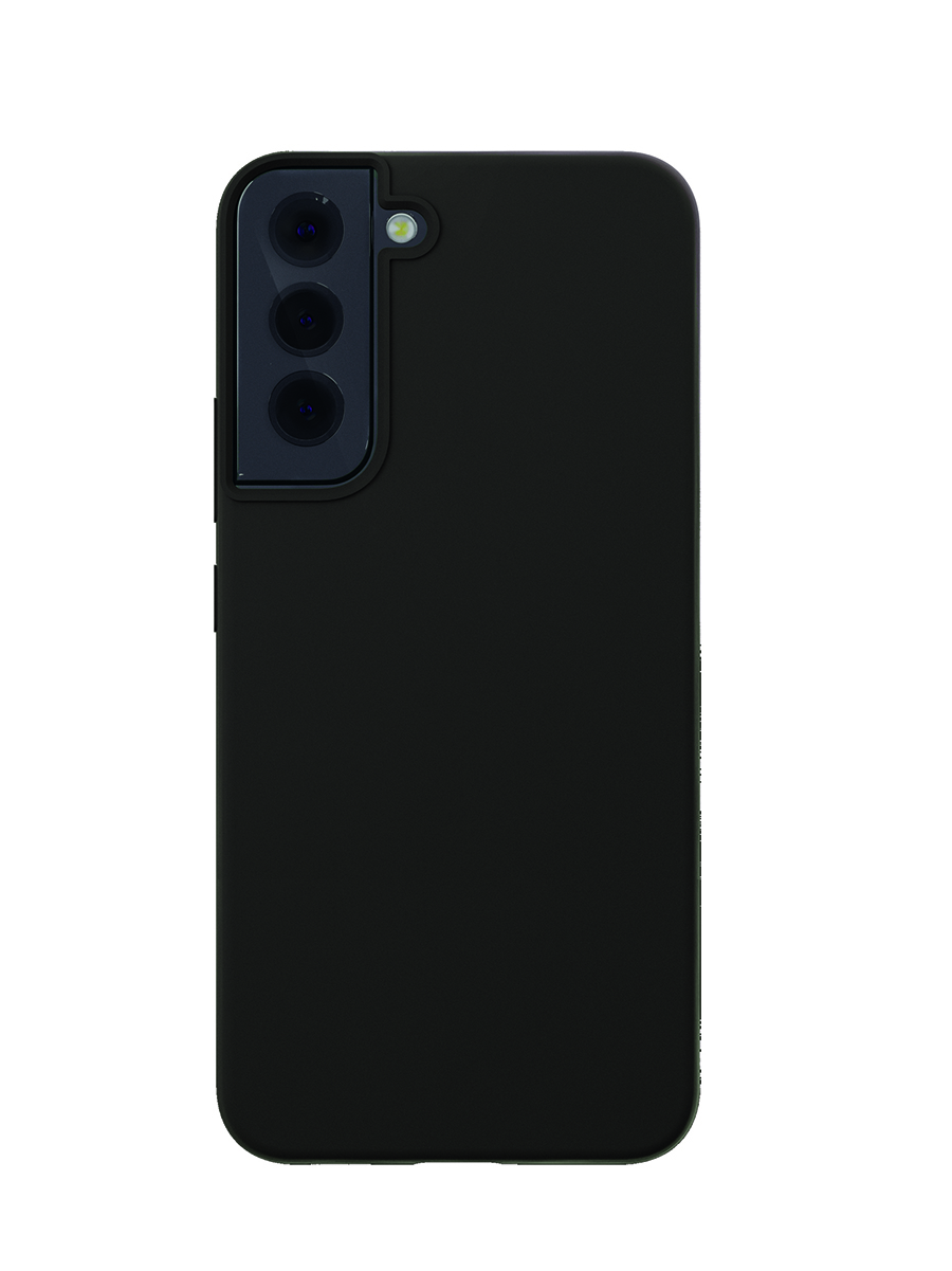 Чехол защитный VLP Silicone case для Samsung S22+, черный