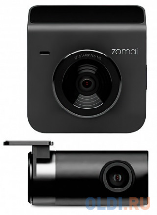 Видеорегистратор c камерой заднего вида 70mai Dash Cam A400+Rear Cam Set A400-1 Grey (Midrive A400-1)