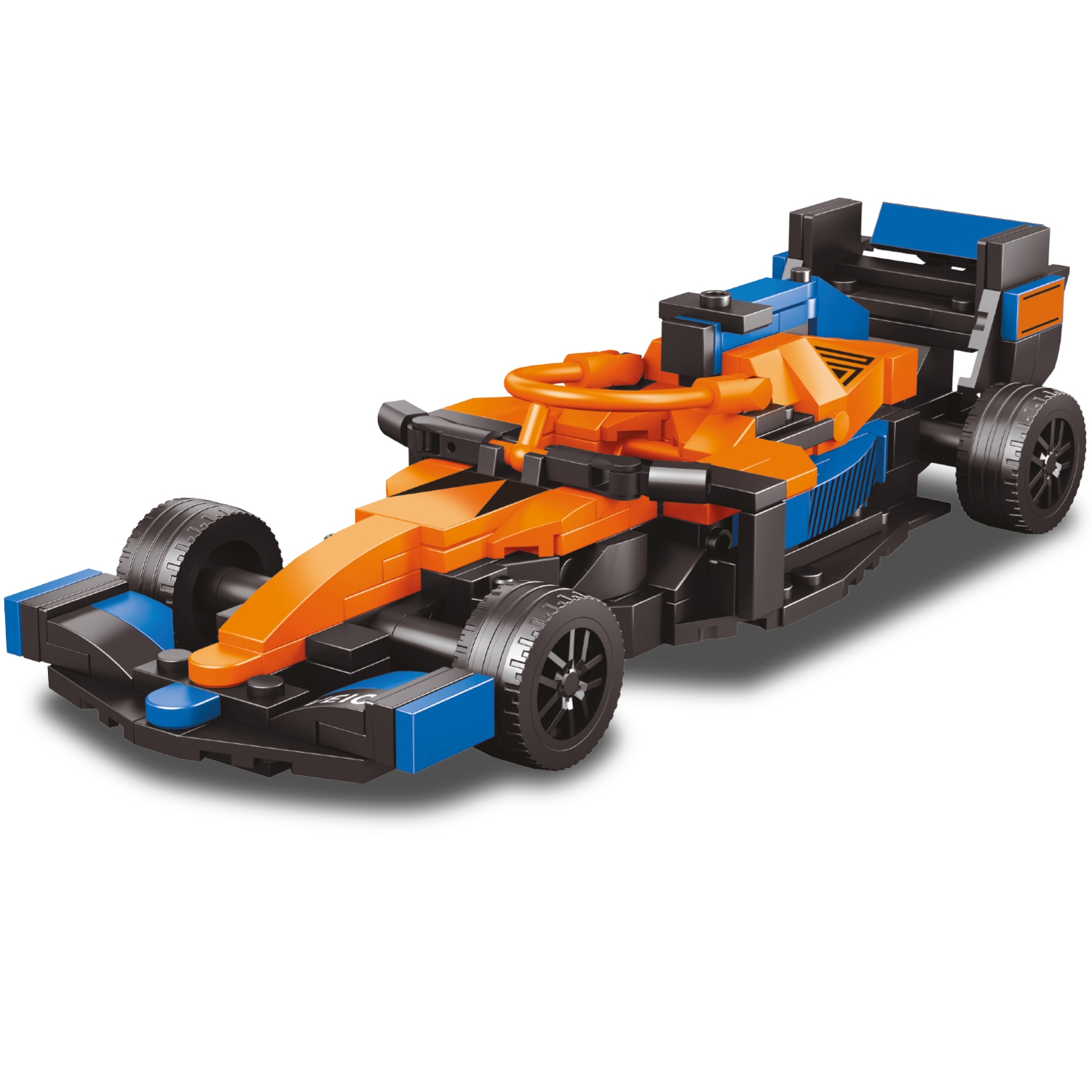 Конструктор Mioshi Tech "Автоспорт: Оранжево-синий гоночный болид", деталей: 278 (MTE0709-067)