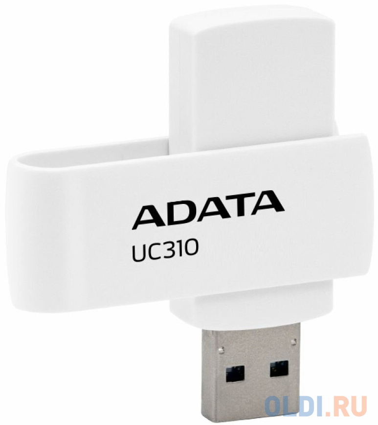 Флеш Диск A-DATA 128GB <UC310-128G-RWH> UC310, USB 3.2, белый