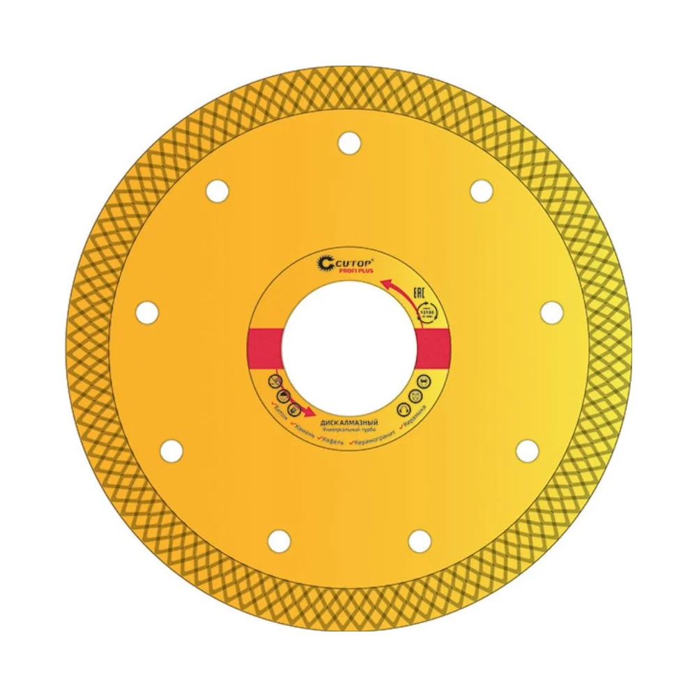 Универсальный отрезной алмазный диск CUTOP в Москвe