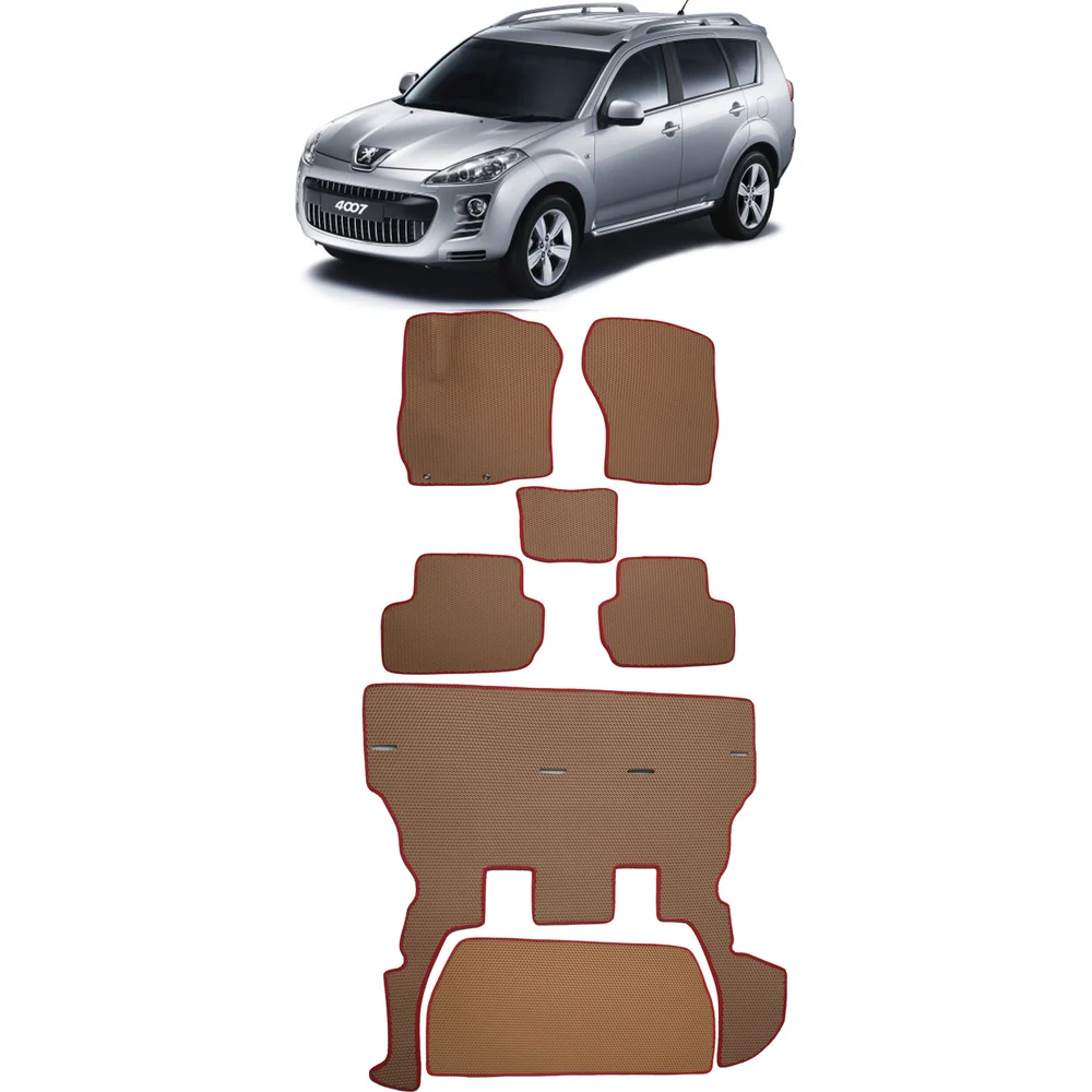 Ковры в салон автомобиля peugeot 4007 7мест 2007 - 2012 Eva Smart 2935-B5A1-S <vendorcode>