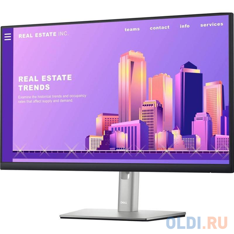 Монитор 23.8" DELL P2422HE черный IPS 1920x1080 250 cd/m^2 5 ms HDMI DisplayPort Аудио USB LAN 2422-5205