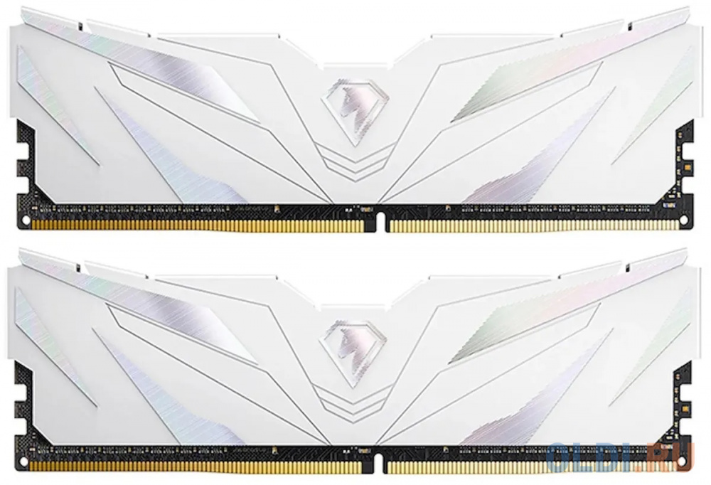 Netac Shadow S 16GB (2x8GB) DDR4-3200 (PC4-25600) C16 White 16-20-20-40 1.35V XMP Dual DIMM Kit