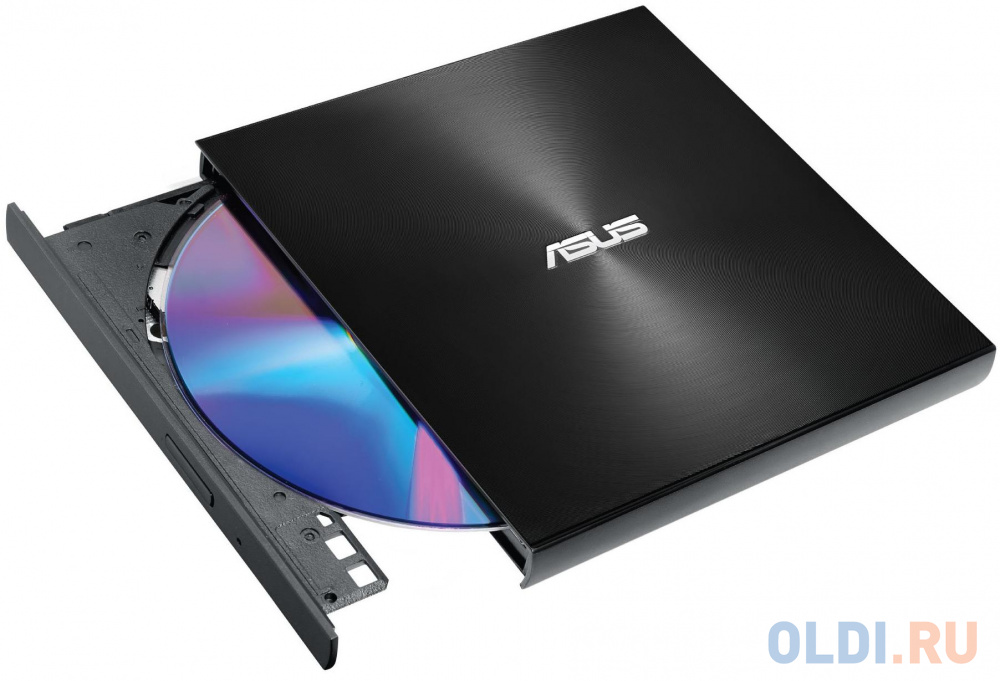 Внешний привод DVD±RW ASUS SDRW-08U9M-U USB 2.0 черный Retail