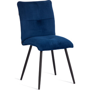 Стул обеденный TetChair Sweet, разборный, велюр, 46х55х88, Blue (синий)