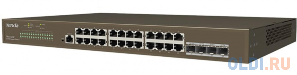 Коммутатор 24PORT 1000M 4SFP TEG3328F TENDA в Москвe