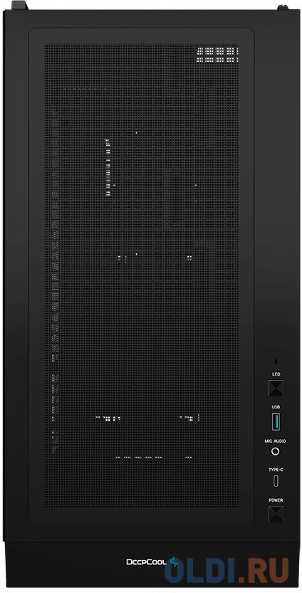 Корпус Deepcool CH560 черный без БП ATX 4x120mm 1xUSB3.0 1xUSB3.1 audio bott PSU в Москвe