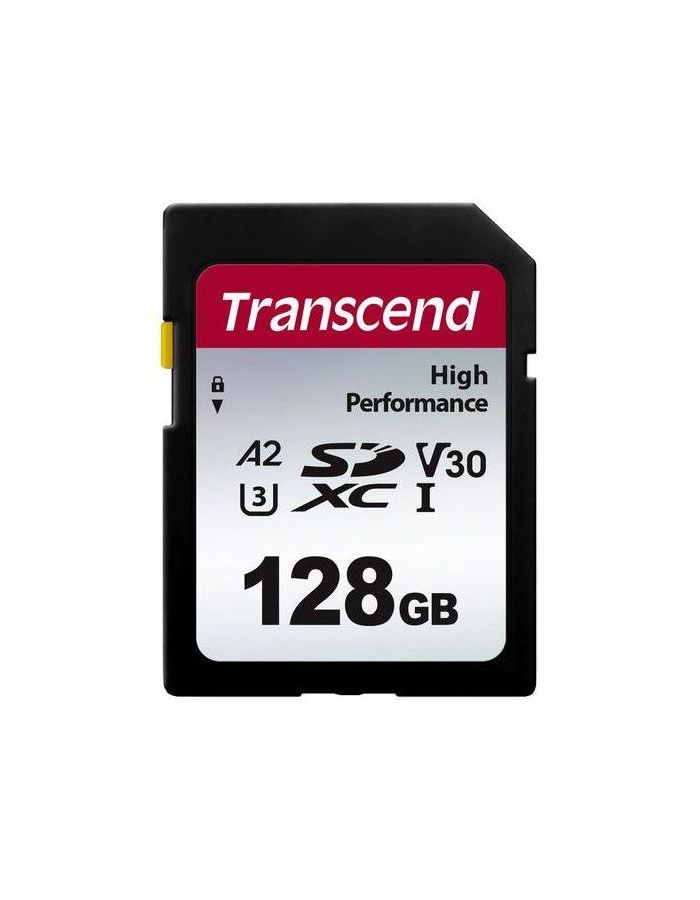 Карта памяти Transcend SDXC 128Gb Class 10 (TS128GSDC330S)