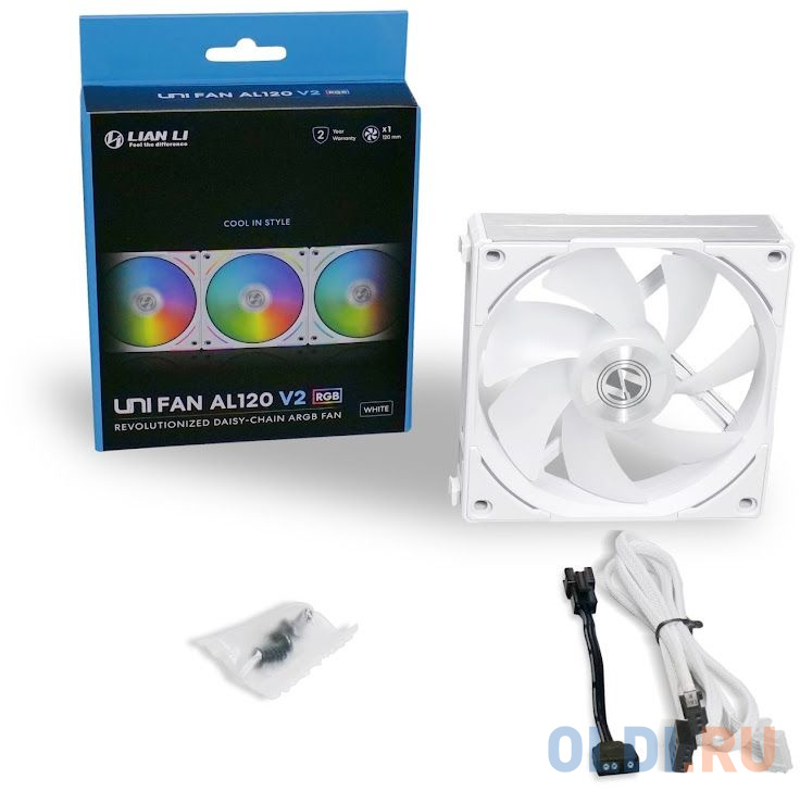 Вентилятор Lian-Li UNI FAN ALV2 120 Single White LED Ret