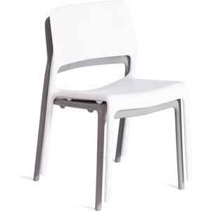 Стул TetChair Furdi (mod 53) пластик 48x55,5x77,5 см Grey (серый) 9