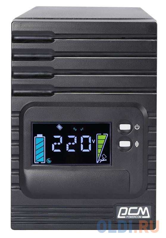 ИБП Powercom SMART KING PRO+ 1500VA SPT-1500-II-LCD