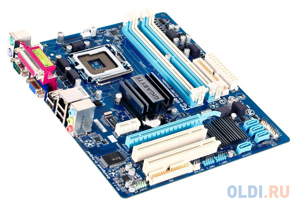 Материнская плата GigaByte GA-G41M-COMBO-GQ Socket 775 G41 2xDDR2 2xDDR3 1xPCI-E 16x 2xPCI 1xPCI-E 1x 4xSATA II mATX Retail