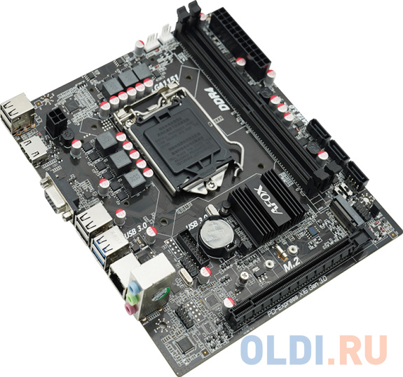 Материнская плата AFOX motherboard intel B250, INTEL Socket 1151, Micro-ATX