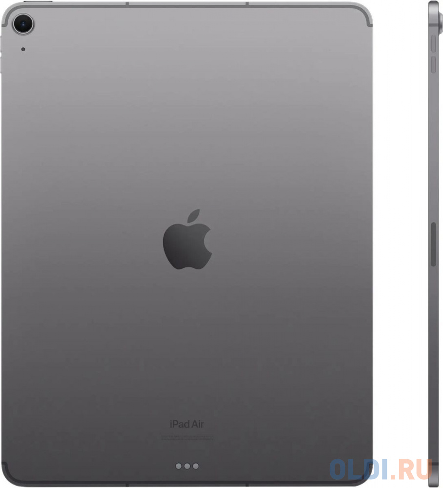 Планшет Apple iPad Air 2024 A2899 2.99 8C RAM8Gb ROM128Gb 13" IPS 2732x2048 LTE eSIM iOS серый космос 12Mpix 12Mpix BT GPS WiFi Touch 9hr