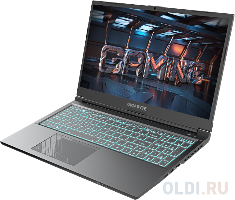 Ноутбук Gigabyte G5 KF Core i5-12500H/16Gb/SSD512Gb/15.6&quot;/RTX 4060 8Gb/IPS/FHD/144hz/Win11/black (KF-E3KZ313SH)