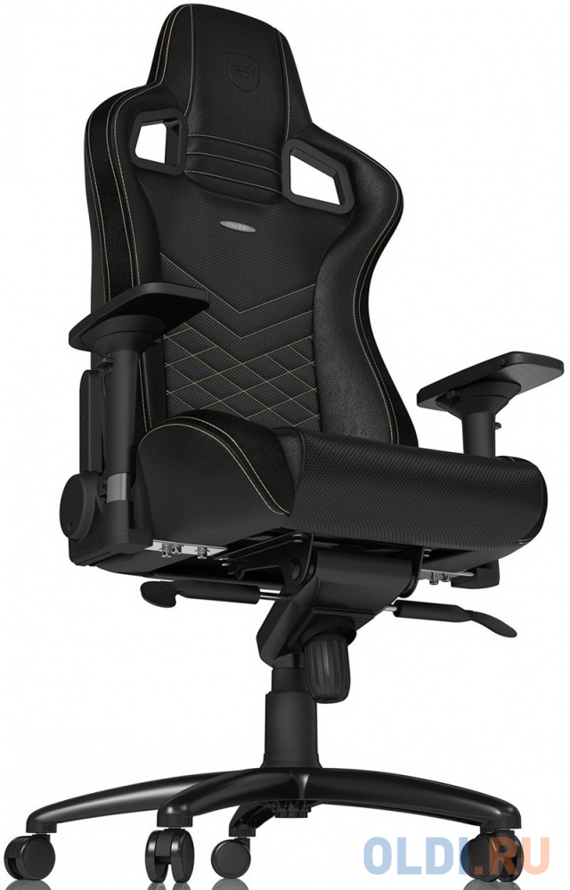 Кресло для геймеров Noblechairs EPIC чёрный золотистый в Москвe