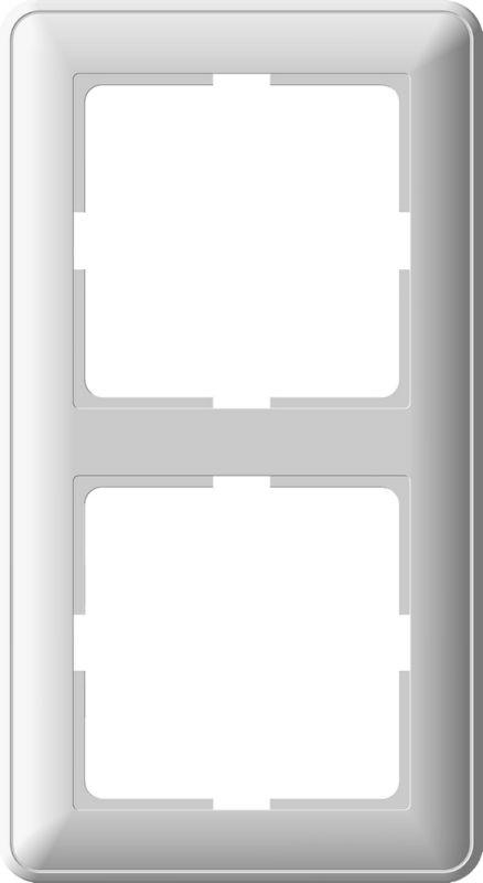Рамка 2-м W59 сл. кость SchE KD-2-28 (КД-2-28)