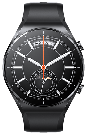 Смарт-часы Xiaomi Watch S1, 1.43" Amoled, черный (BHR5559GL)
