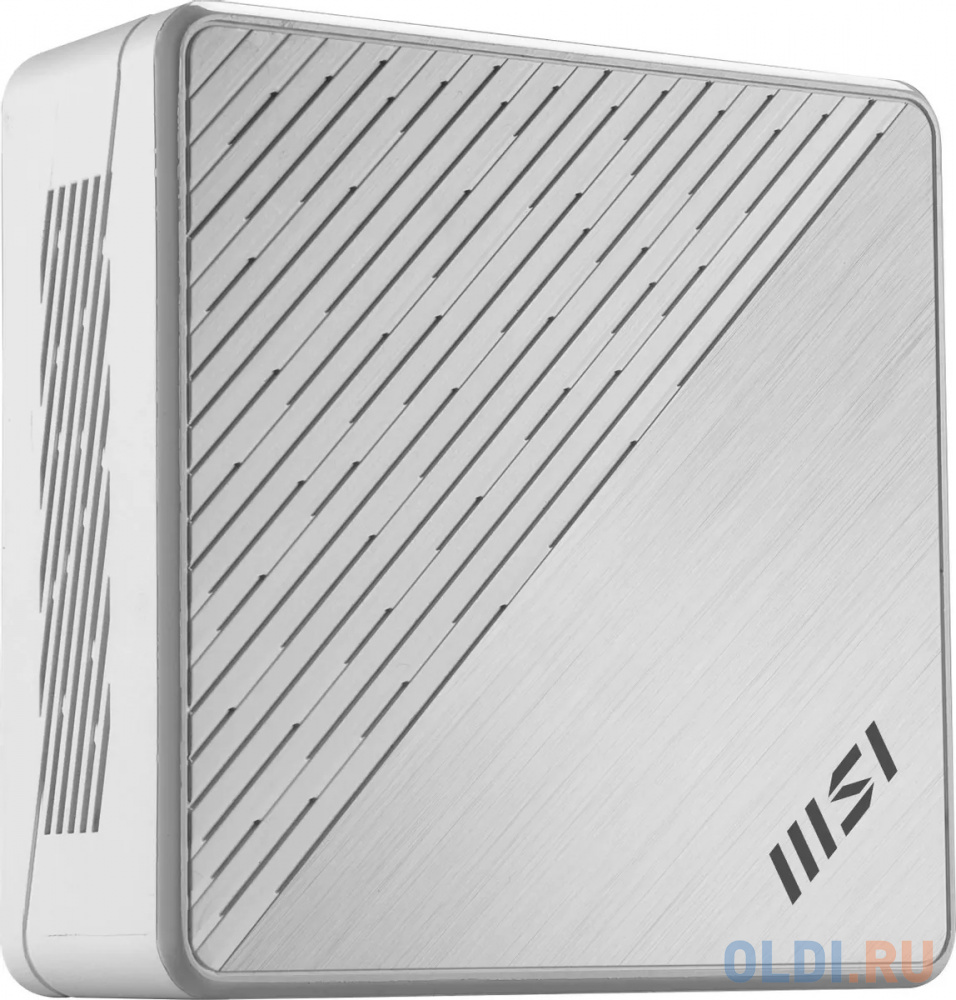 Неттоп MSI Cubi 5 12M-095RU i7 1255U (1.7) 16Gb SSD512Gb Iris Xe Windows 11 Professional GbitEth WiFi BT 65W белый (9S6-B0A812-095)