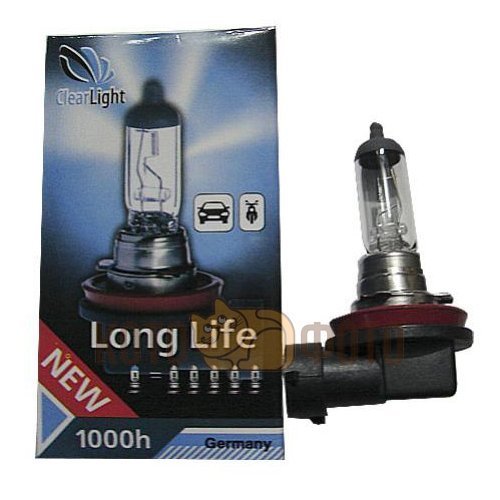 Лампа Clearlight H11 12V-55W LongLife MLH11LL, 4300K