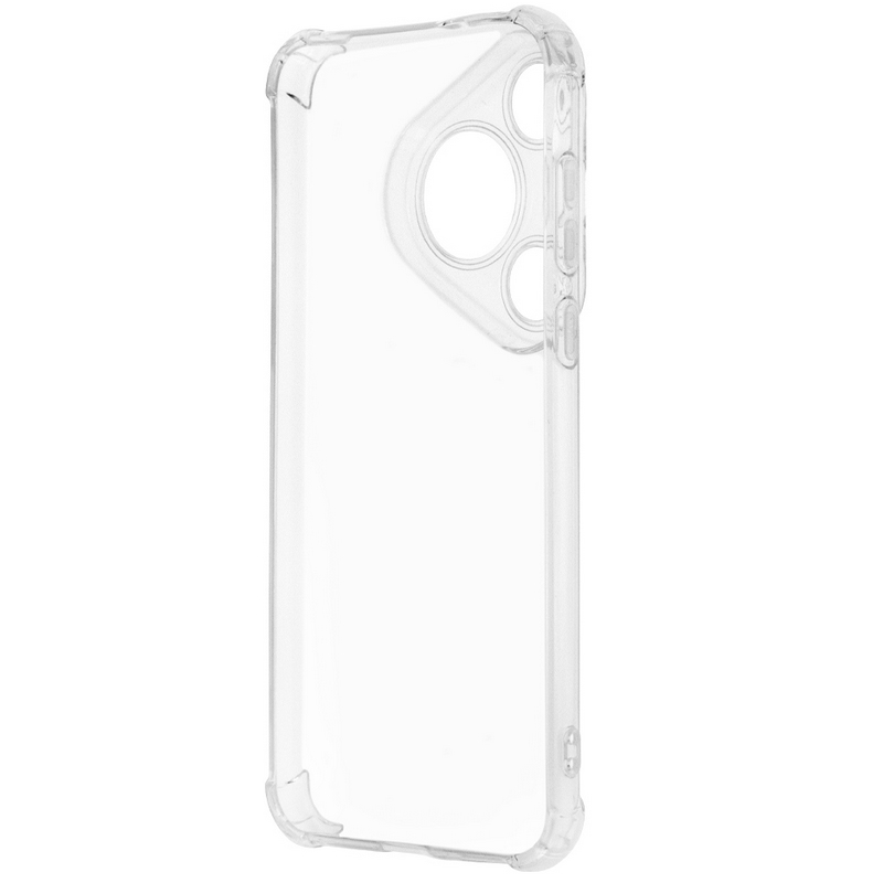 Чехол DF для Huawei Pura 70 Pro / 70 Pro Plus Silicone Transparent hwAngle-13