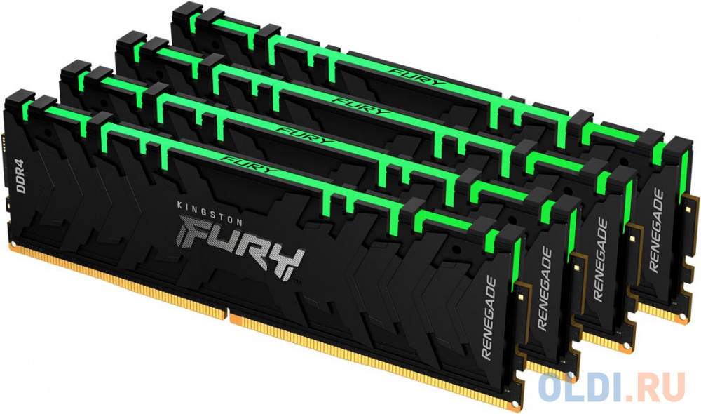 Kingston 32GB 3600MHz DDR4 CL16 DIMM (Kit of 4) FURY Renegade RGB в Москвe