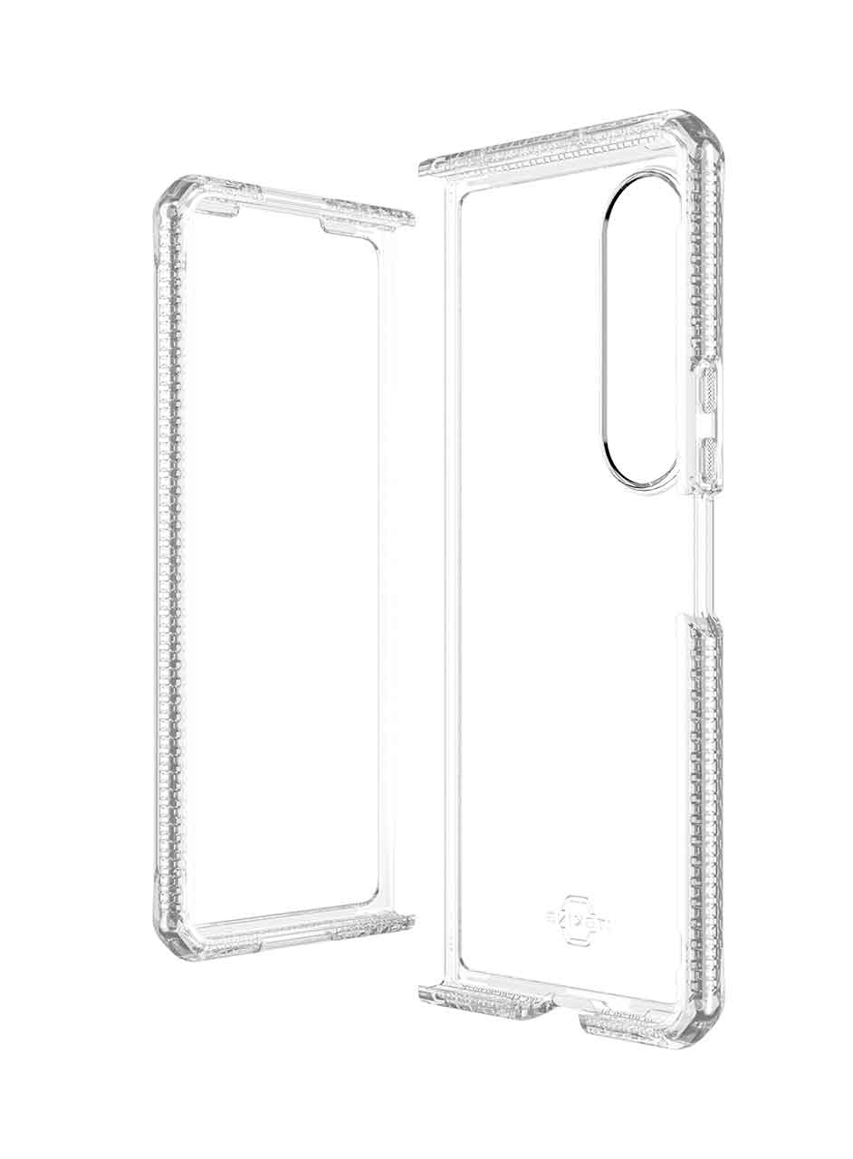 Чехол антибактериальный ITSKINS HYBRID CLEAR для Samsung Galaxy Z Fold 4, прозрачный, , шт