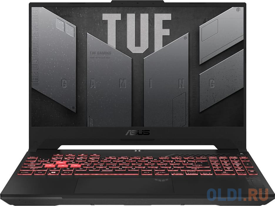 Ноутбук ASUS TUF FX507VI-F15.I74070 15.6&quot; 1920x1080/Intel Core i7-13620H/RAM 16Гб/SSD 1Тб/RTX 4070 8Гб/ENG|RUS/Windows 11 Home серый 2.2 кг 90NR0