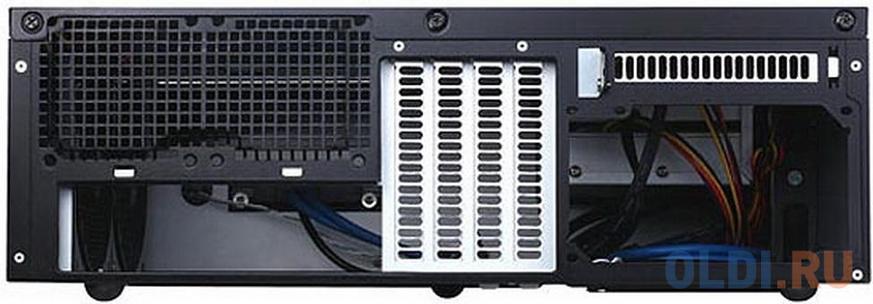SST-GD06B Grandia HTPC Micro ATX Computer Case, Silent High Airflow Performance, 2x 3.5 Inch Hot Swap Drive Bay, lockable, black