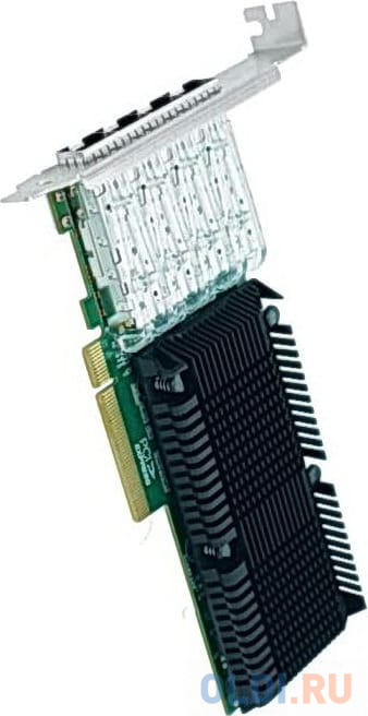 LRES1027PF-4SFP28 PCIe 4.0 x8, Intel E810, 4*SFP28 10/25G NIC Card (303851)