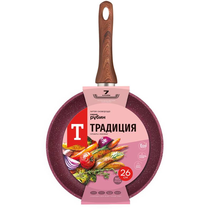 Сковорода Традиция Рубин 28cm ТР2281И