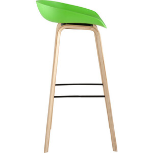 Барный стул Stool Group Libra деревянные ножки 8319 green